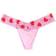 Hanky Panky Classic Cotton Low Rise Thong - Roze/Rood