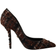 Dolce & Gabbana Tweed Pointed Stiletto Pumps Shoes - Multicolor