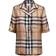 Burberry Vintage Check Silk Pyjama Shirt Beige