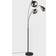 Trio Lighting Lumina Matt Black Floor Lamp 200cm 3pcs