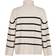 Neo Noir Ruby Stripe Knit Blouse - Sand