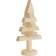 vidaXL Îrboles de madera 2 uds Madera Maciza Pino 30 cm - Marrón Árbol de Navidad