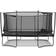 North Trampoline Explorer Rectangular 460 Svart Sikkerhetsnett