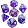 Gamegenic Galaxy Series Nebula RPG Dice Set 7pcs