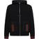 Gucci Jacke Web Stripe aus Baumwoll-Jersey Schwarz