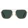 David Beckham 59MM Metal Aviator Gold Havana