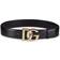 Dolce & Gabbana DG Logo Buckle Belt - Nero