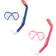 Bestway Blue and Fuchsia Snorkel Goggles and Tube for Kids