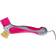 Imperial Riding Horse Hoof Pick With Brush Scraper - Rose