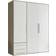 Stella Trading Lyss White Kleiderschrank 155x194cm