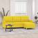 vidaXL 3201006 Light Yellow Sofa 198cm 2Stk. 3-Sitzer