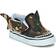 Vans Toddler Camo Shark Slip On Black