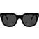 MessyWeekend Liv S2 Square Sunglasses - Black