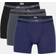 JBS Boy's Bamboo Boxershorts 3-pack - Black/Grey/Navy