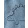Vertbaudet Reversible Duvet Cover for Babies Little Dino Blue Medium All Over Printed