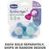 Chicco Physio Comfort Night Baby Silikon Napp, 16-36 månader, blandade färger, 2 delar