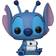 Funko Lilo & Stitch Pop! Disney Vinyl Figur Stitch in Cuffs, 9 cm