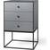 Audo Copenhagen Frame Dark Grey Småbord 42x49cm
