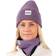 Eivy Easter Rib Wool Beanie Deep Purple lila