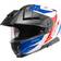 Schuberth E2 Explorer Helmet, white-red-blue, 53 for Men