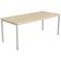 Combi 200 Aluminum Grey Spisebord 80x180cm