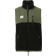 Resteröds Panel Fleece Vest Zip - Musta