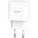Unisynk USB-C Slank Vægoplader 20W Hvid