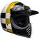 Bell Helhjelm Moto-3 Atwlyd Orbit - Hvit-Svart