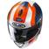 HJC WASCO Klapphelm blau-orange-weiss MC27SF