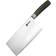 Hexclad Damascus Steel 7 Inch Cleaver with Steel Bolster Handle Chef's Knife 7.1 "