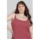 Ulla Popken Nursing Function Bellieva Tank Dark Red