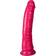 RealRock Glow in the Dark Slim Dildo med Sugekop 16 cm Rosa