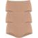Sloggi Bikini Set Om 3 Dam Borste - Beige