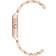 Anne Klein Octagonal Shaped Metal Bracelet in Rose Gold-Tone Rose Gold-Tone