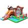 Costway Inflatable Snow Cottage Ball Pit Bounce House