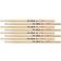 Vic Firth American Classic Series Drumsticks 2B American Hickory Holz Tip Natur 4 Paar Value Pack