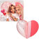 Top Model Heart Shaped Pencil Sharpener with Eraser