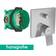 Hansgrohe Vivenis Chrome Concealed Single Lever Bath Mixer Valve Silver