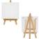 Table Easel Wood Canvas Stand Set