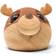 FableWood Reindeer Quay Natural Dekorationsfigur 5cm