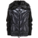 Moncler Quilted Down & Knit Cardigan Jacket - Black