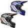 O'Neal series vertical motocross enduro mtb helm blau/weiß 2023 Blau 57-58cm