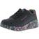 Skechers Girl's Uno Lite Lovely Luv - Black Synthetic/Multi Trim