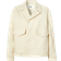 Ami Paris Buttoned Jacket Ivory