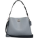 Coach Willow Shoulder Bag In Colorblock - Silver/Grey Blue Multi