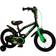Volare Super GT 14" Black/Green Børnecykel