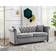 GRS Scotia Grey Velvet Sofa 145cm 3 Seater