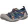 Keen Knotch Creek Casual Comfortable Sandals, Bright Cobalt/Rainbow Tie Dye, Unisex Big Kid