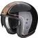 Scorpion Belfast Evo Retrol Black-Brown Casque Jet Taille Homme, Femme