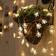 FT Adispotg Snowflack LED White String Light 40 Lamps